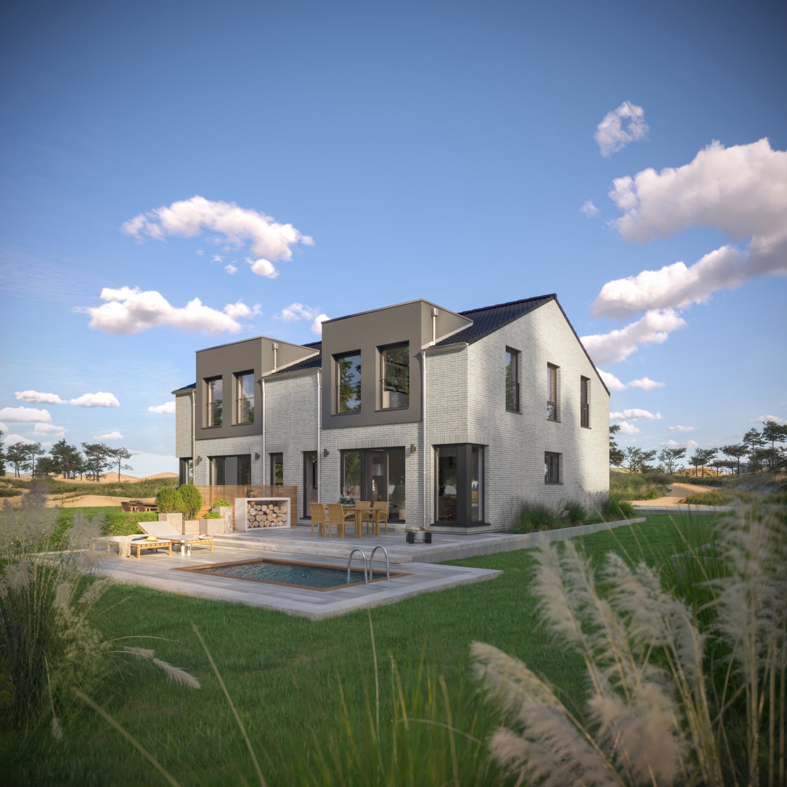 Zweifamilienhaus mit Grundstück im Limburgerhof - Sicher Bauen mit Bien-Zenker-Grundstücks-Service