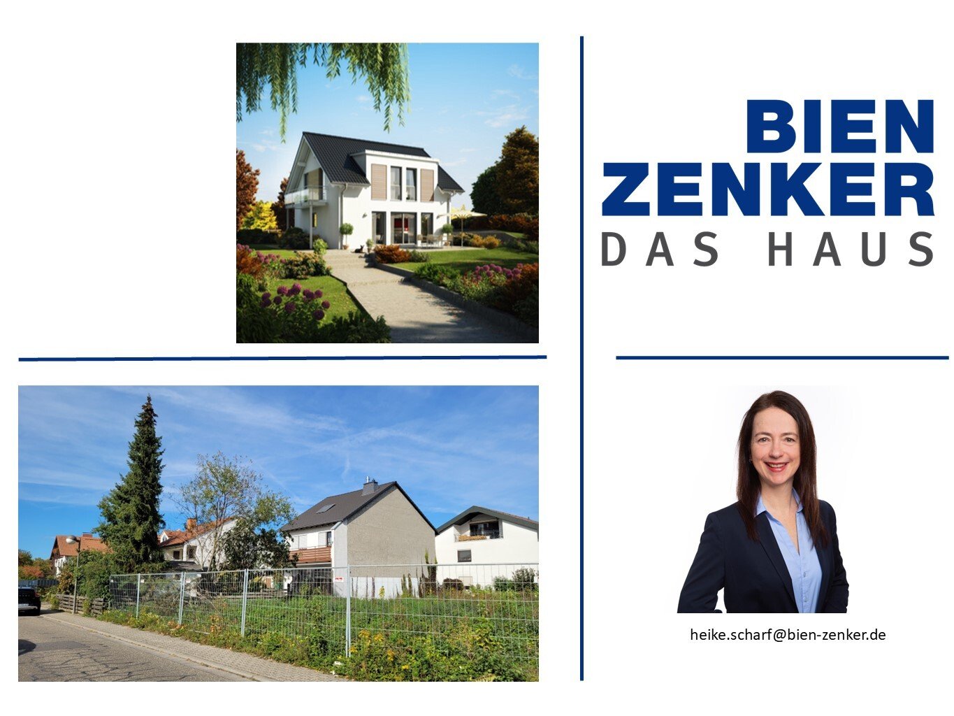 Hier könnte Ihr Traumhaus stehen - Sicher Bauen mit Bien-Zenker-Grundstücks-Service