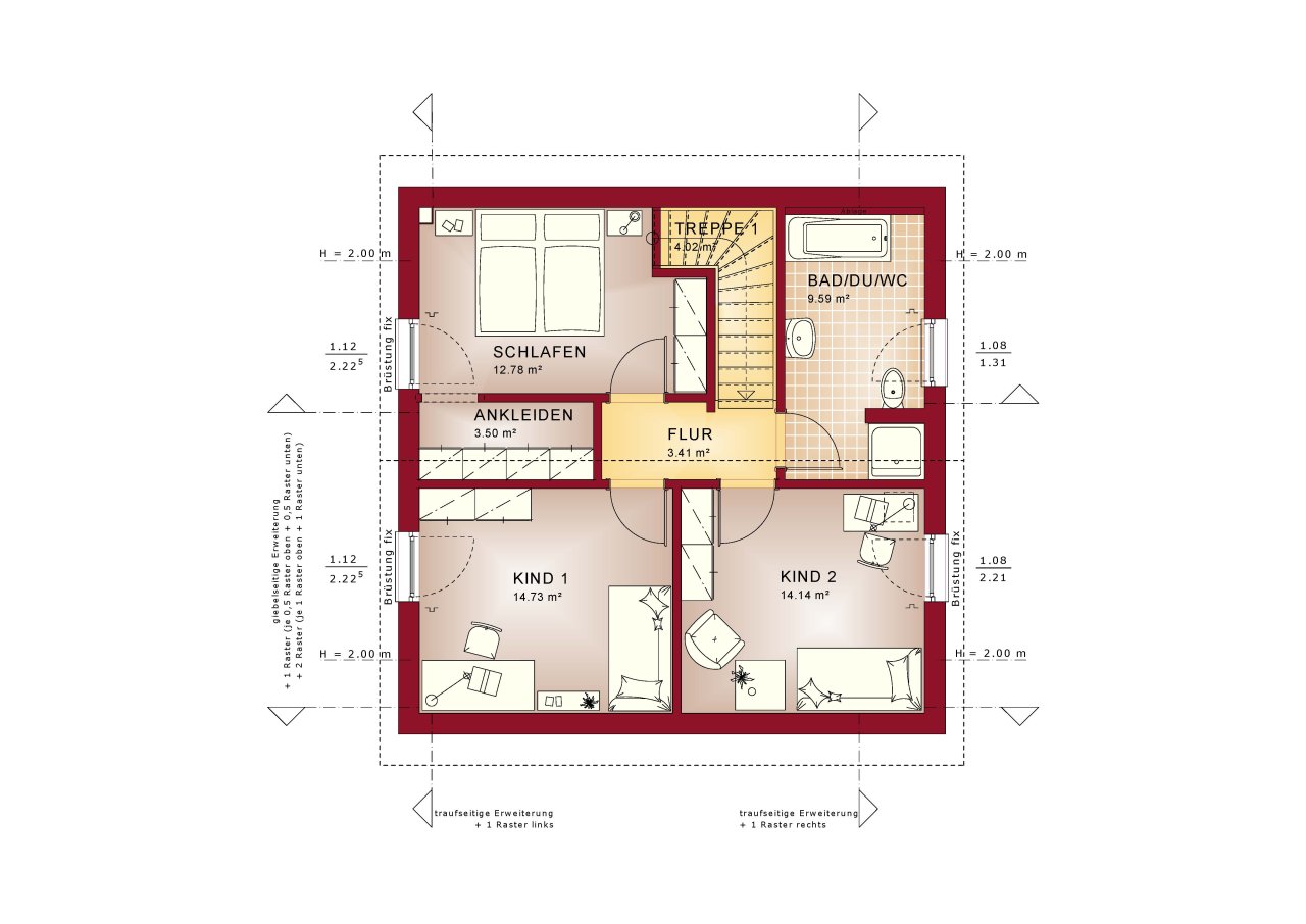 Idyllisch Wohnen zwischen Kaiserslautern und Neustadt & sicher Bauen mit Bien-Zenker-Bestpreisgarantie